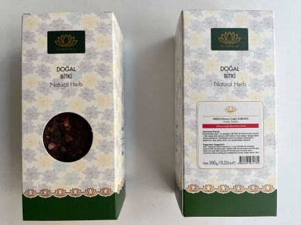 HİBİSKUS&KUŞBURNU DOĞAL KUTU BİTKİ 100 gr. - Dr. Safak Guven